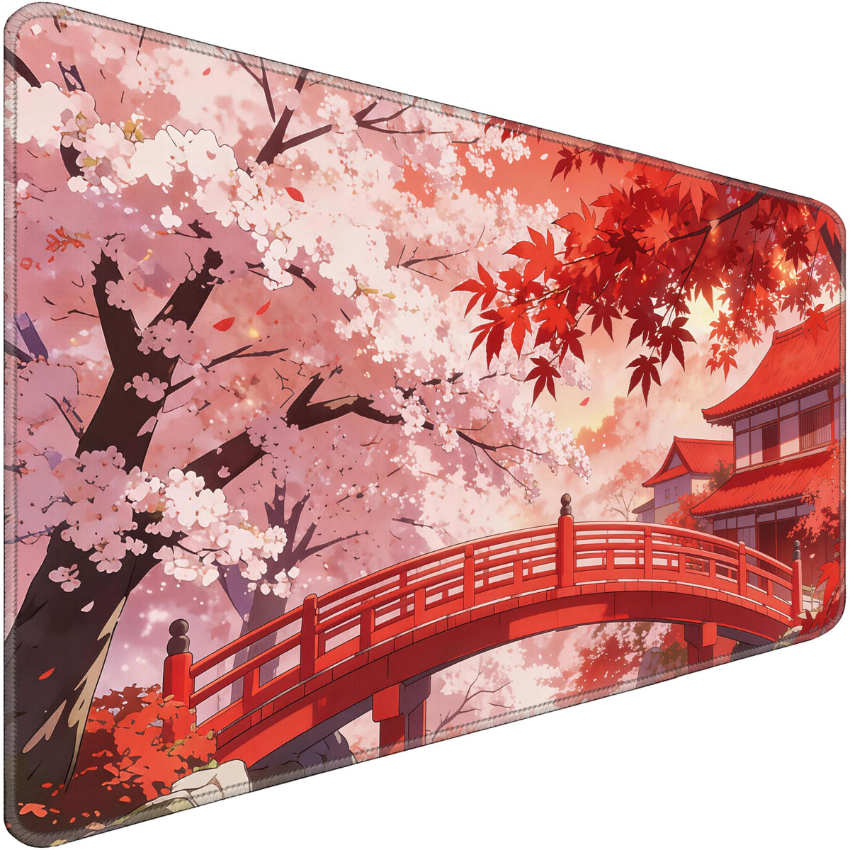 31.5" x 15.7" Waterproof Fabric Desk Pad Large Mouse Pad Office Game, Black