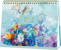 2027 Desk Calendar - Standing Flip Desktop Calendar 2027